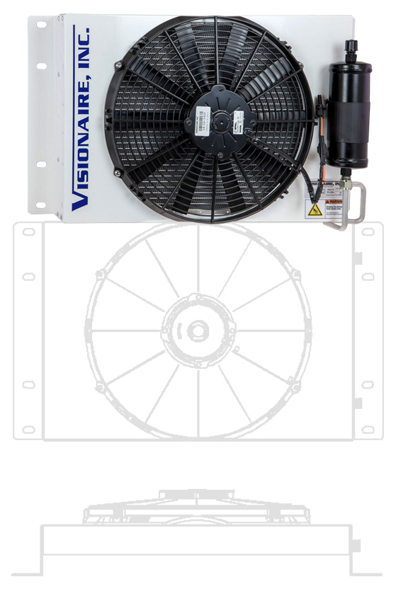 Low Profile HVAC Condenser