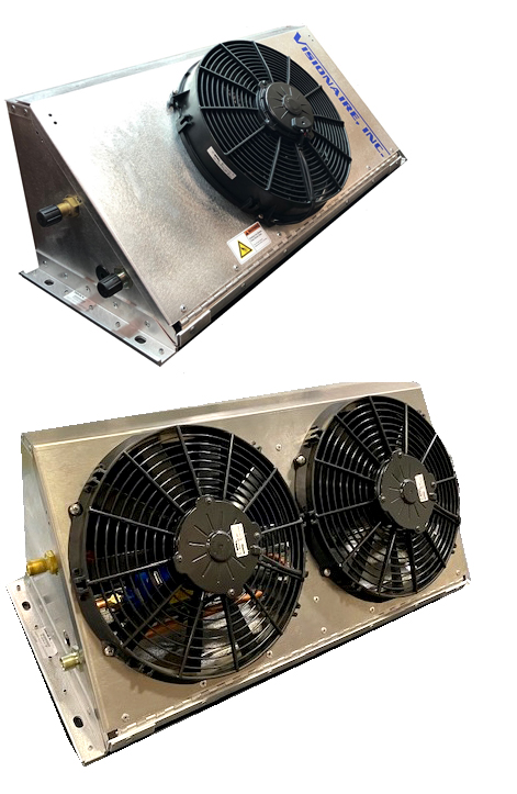 single and double AC fans